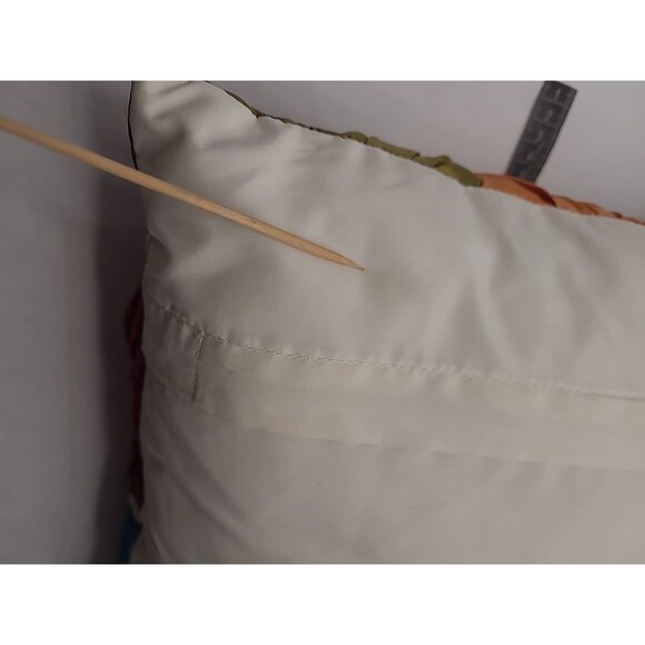 Pier 1 One Imports Boho Throw Pillow 16 " Square Geometric Colorful - Picture 9 of 9